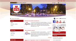 Desktop Screenshot of gminazychlin.pl
